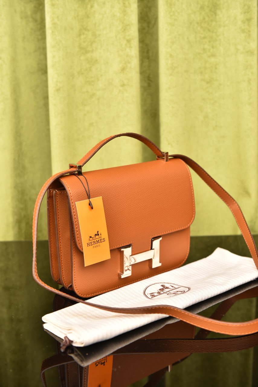 هيرميز كونستانس جلد مموج (18 لون) - Hermes Constance Wavy Leather
