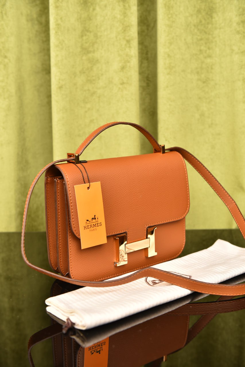 هيرميز كونستانس جلد مموج (18 لون) - Hermes Constance Wavy Leather