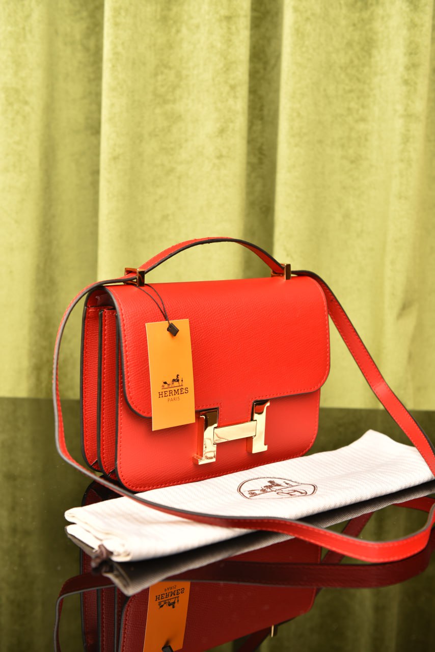 هيرميز كونستانس جلد مموج (18 لون) - Hermes Constance Wavy Leather