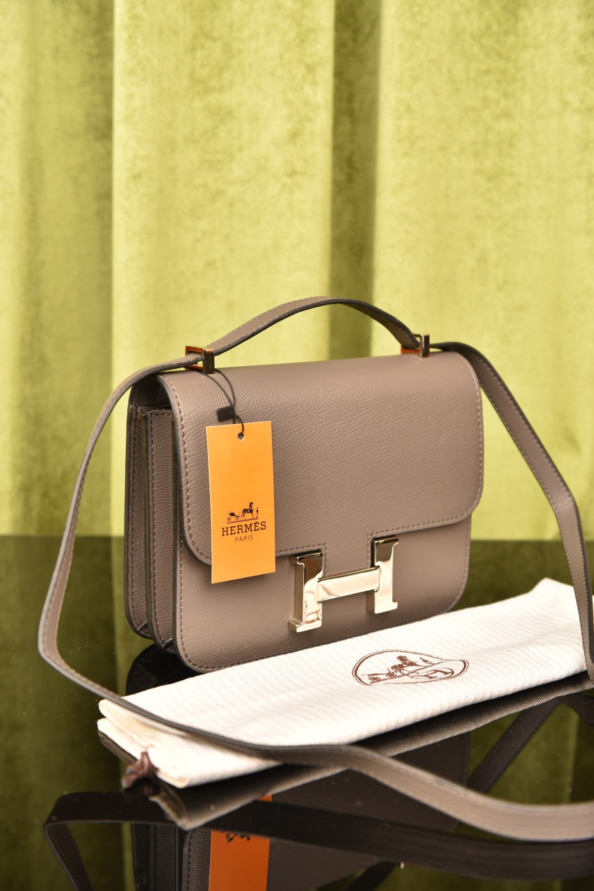 هيرميز كونستانس جلد مموج (18 لون) - Hermes Constance Wavy Leather