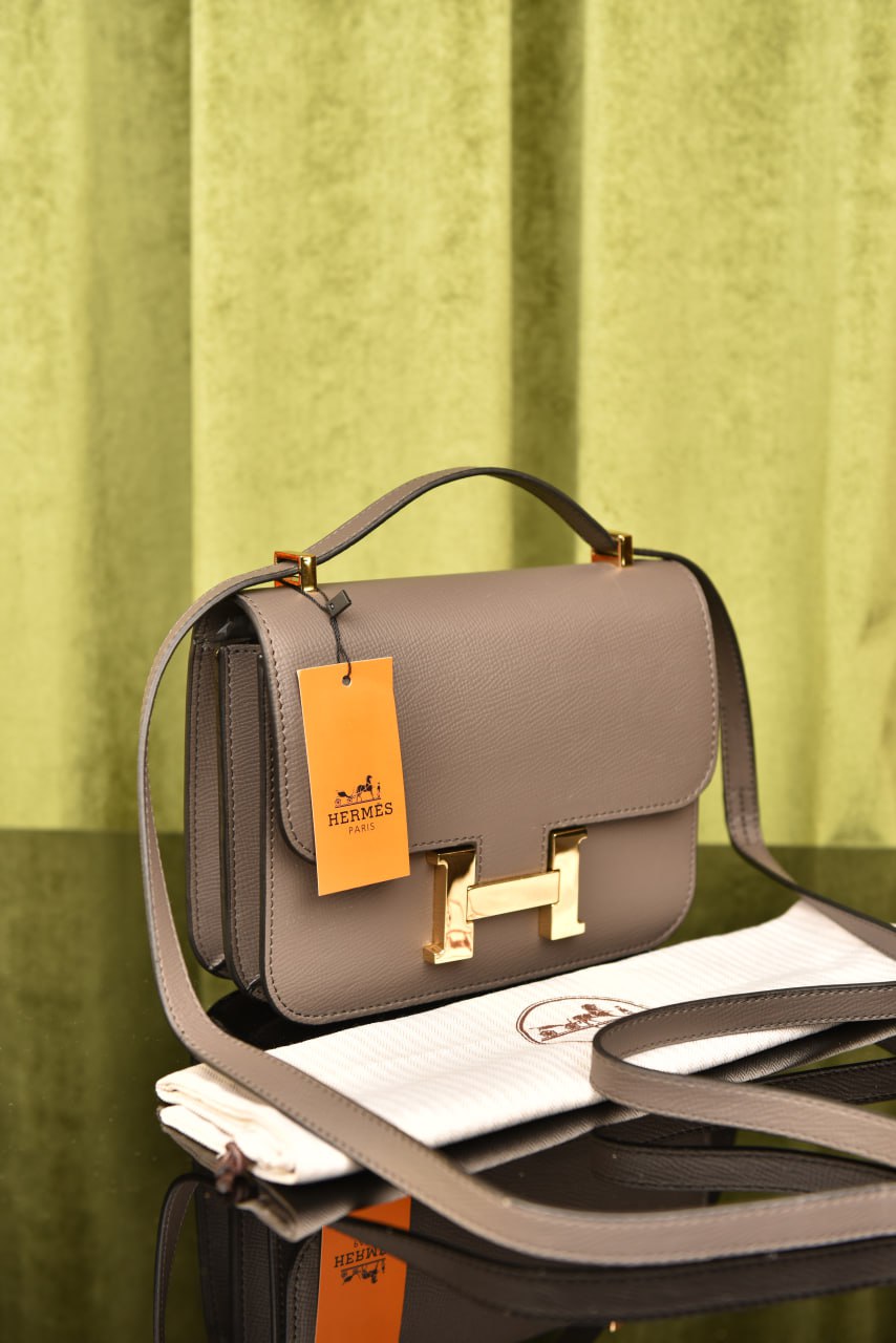 هيرميز كونستانس جلد مموج (18 لون) - Hermes Constance Wavy Leather