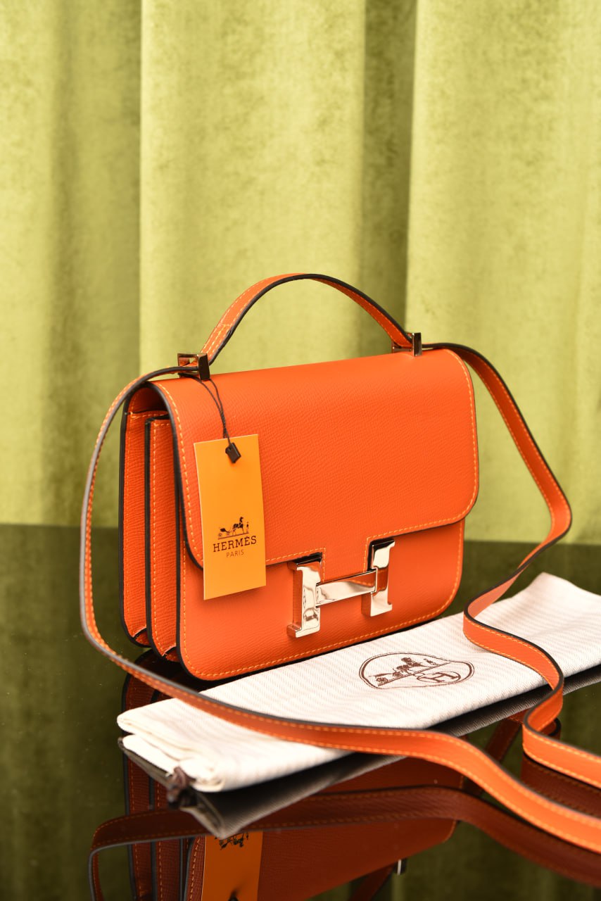 هيرميز كونستانس جلد مموج (18 لون) - Hermes Constance Wavy Leather
