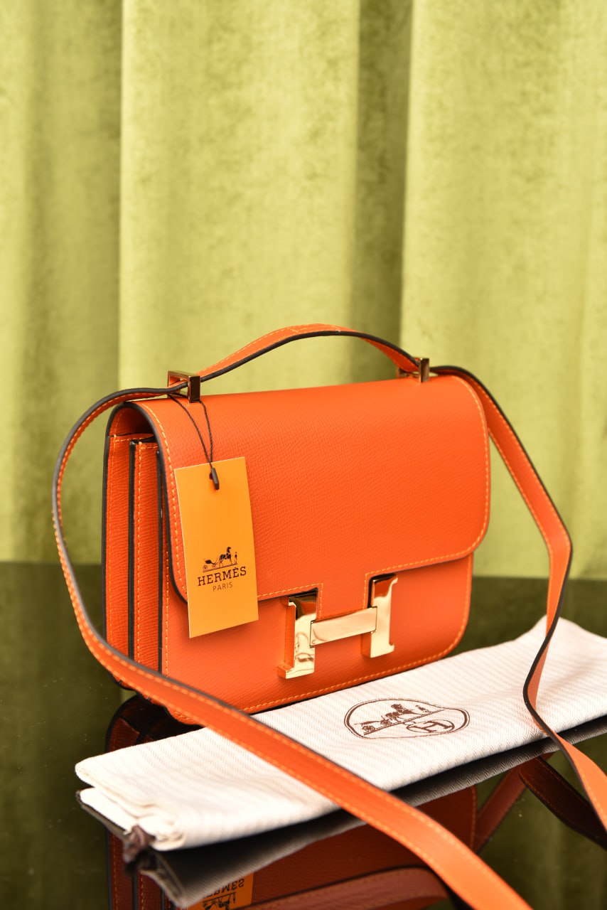 هيرميز كونستانس جلد مموج (18 لون) - Hermes Constance Wavy Leather
