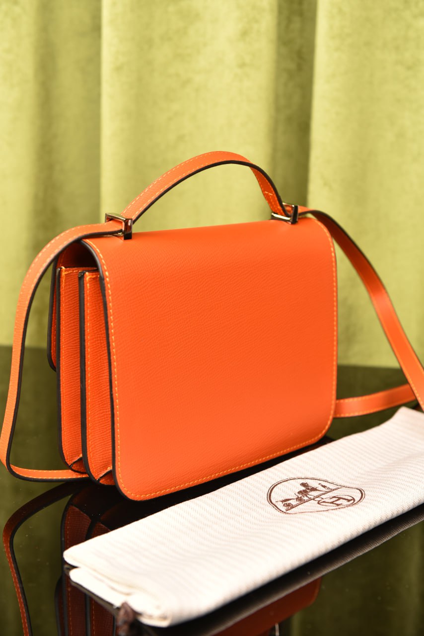 هيرميز كونستانس جلد مموج (18 لون) - Hermes Constance Wavy Leather