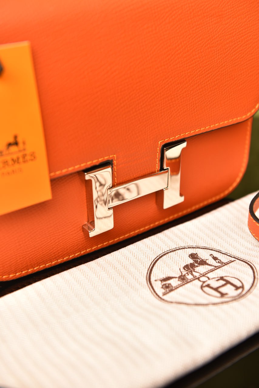 هيرميز كونستانس جلد مموج (18 لون) - Hermes Constance Wavy Leather
