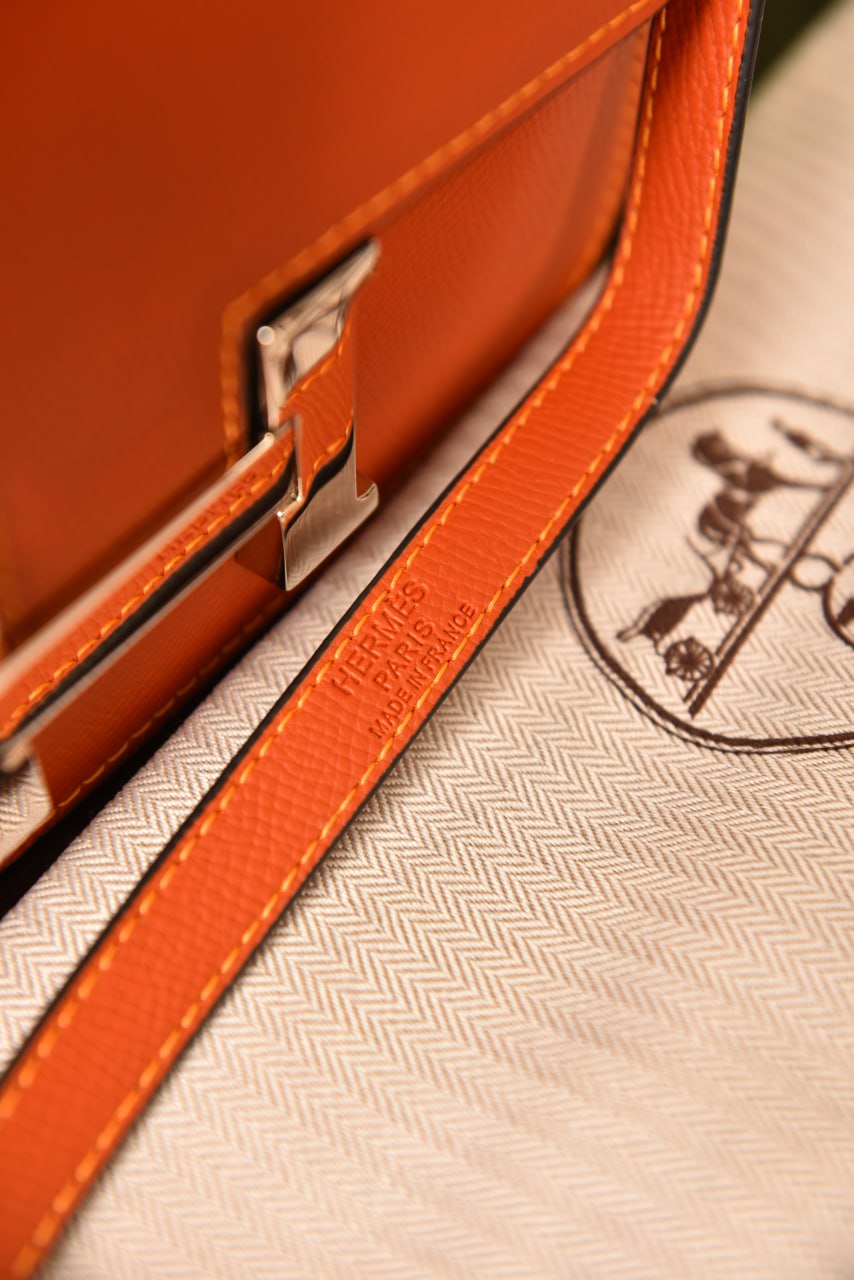 هيرميز كونستانس جلد مموج (18 لون) - Hermes Constance Wavy Leather