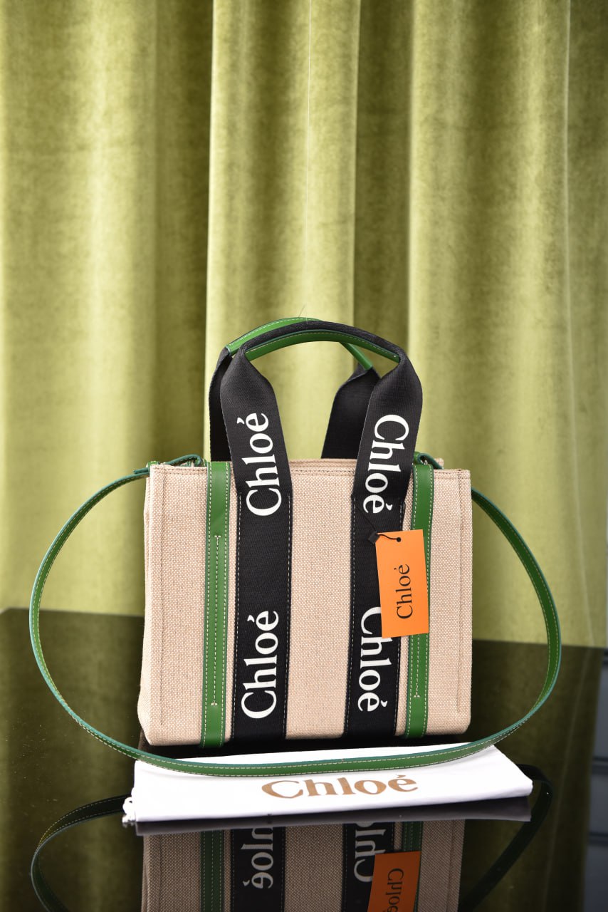 كلوي توت صغيرة (15 لون) - Chloe Woody Tote Small Bag
