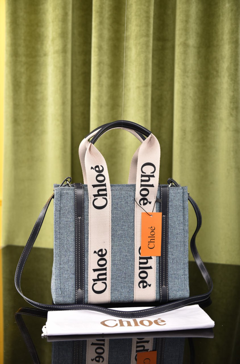 كلوي توت صغيرة (15 لون) - Chloe Woody Tote Small Bag