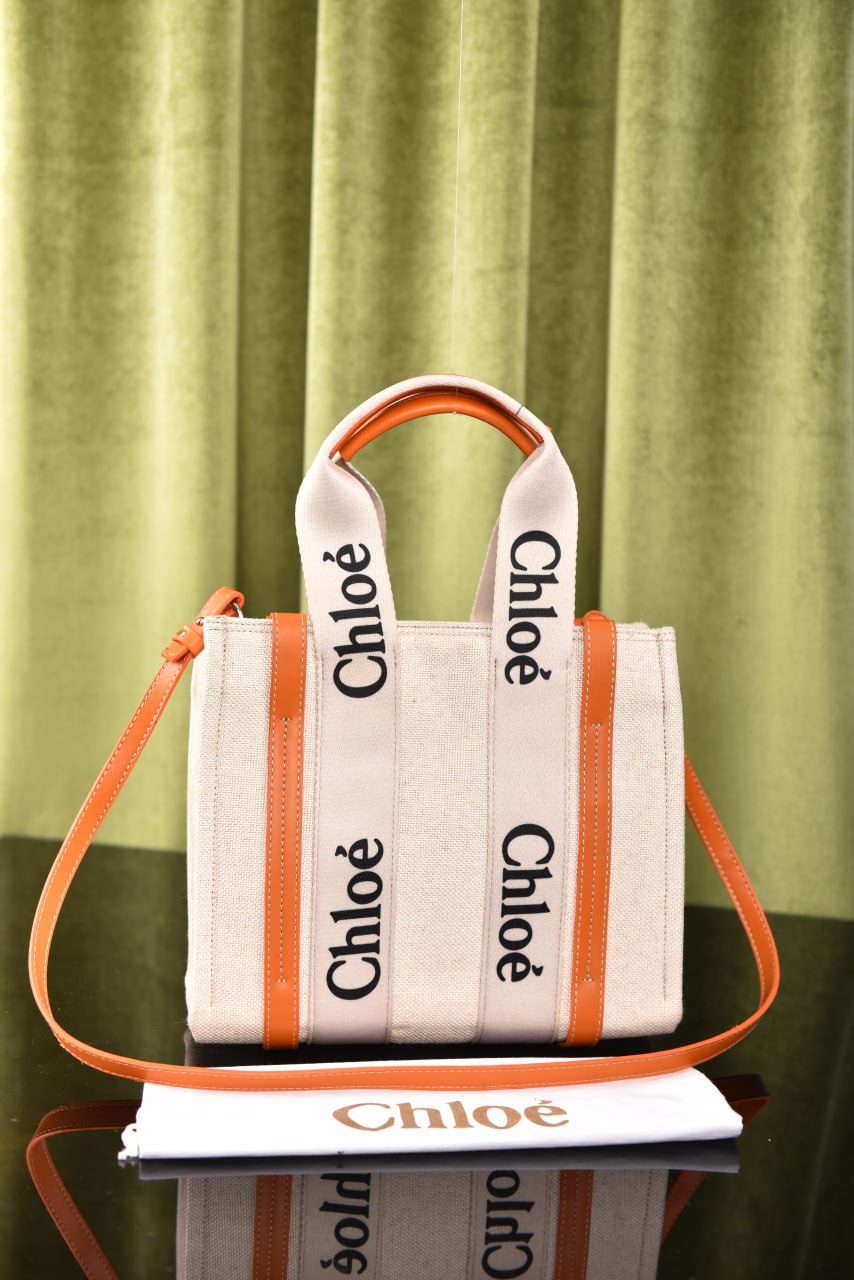 كلوي توت صغيرة (15 لون) - Chloe Woody Tote Small Bag