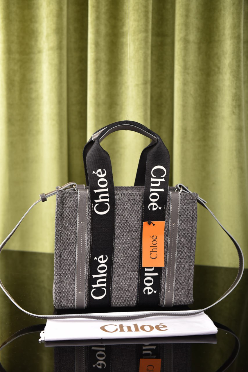 كلوي توت صغيرة (15 لون) - Chloe Woody Tote Small Bag