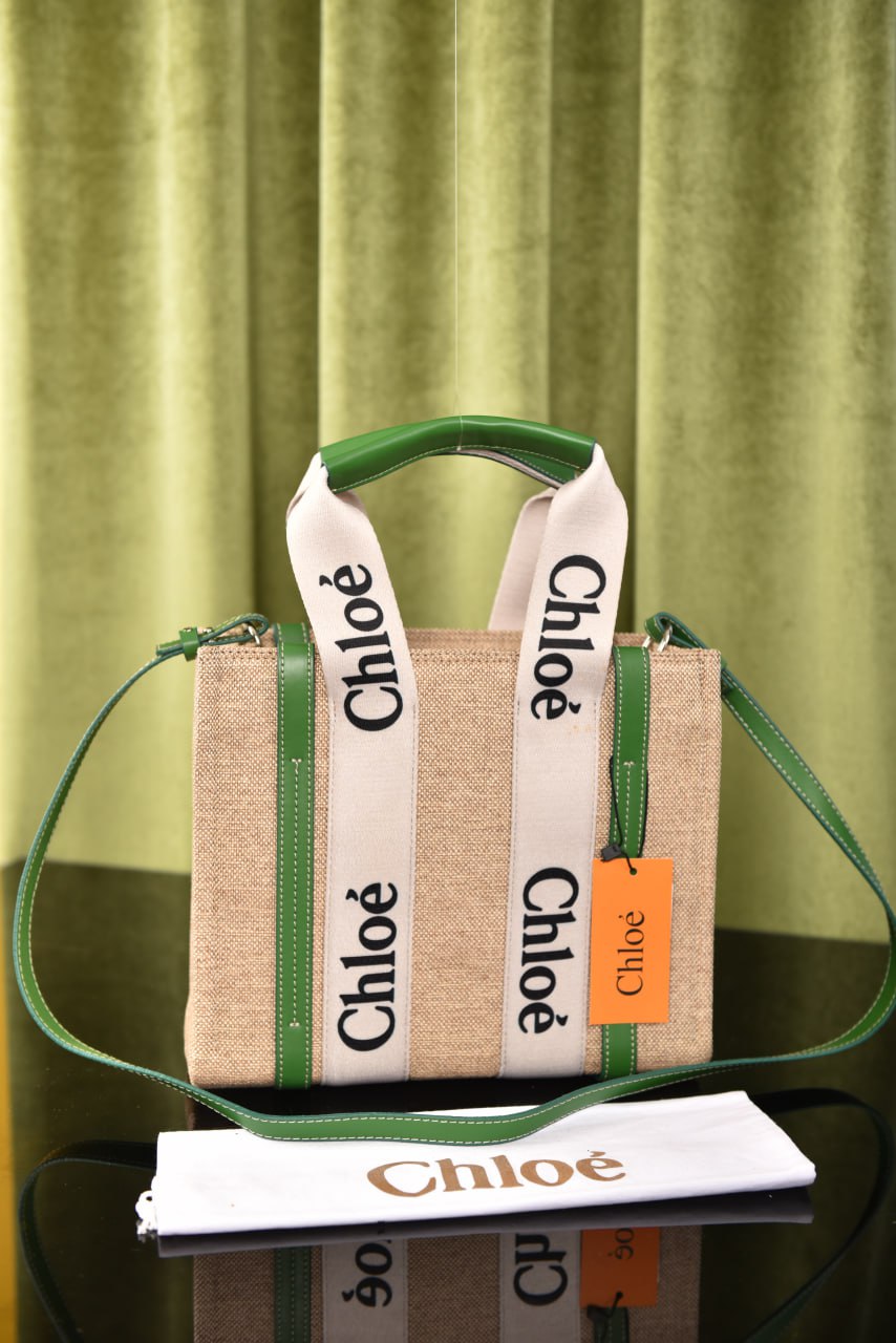 كلوي توت صغيرة (15 لون) - Chloe Woody Tote Small Bag
