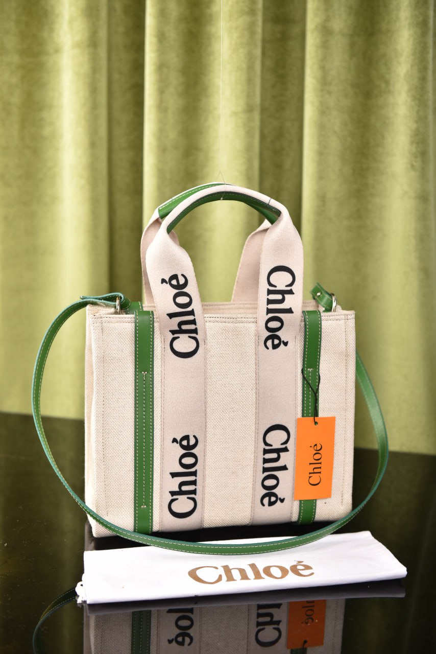 كلوي توت صغيرة (15 لون) - Chloe Woody Tote Small Bag