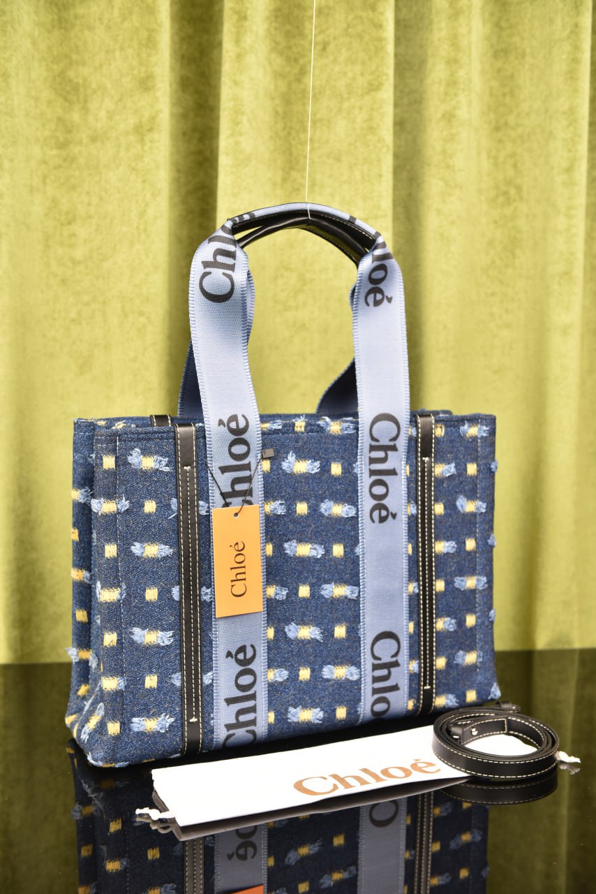 كلوي توت صغيرة (7 ألوان) - Chloe Small Woody Tote