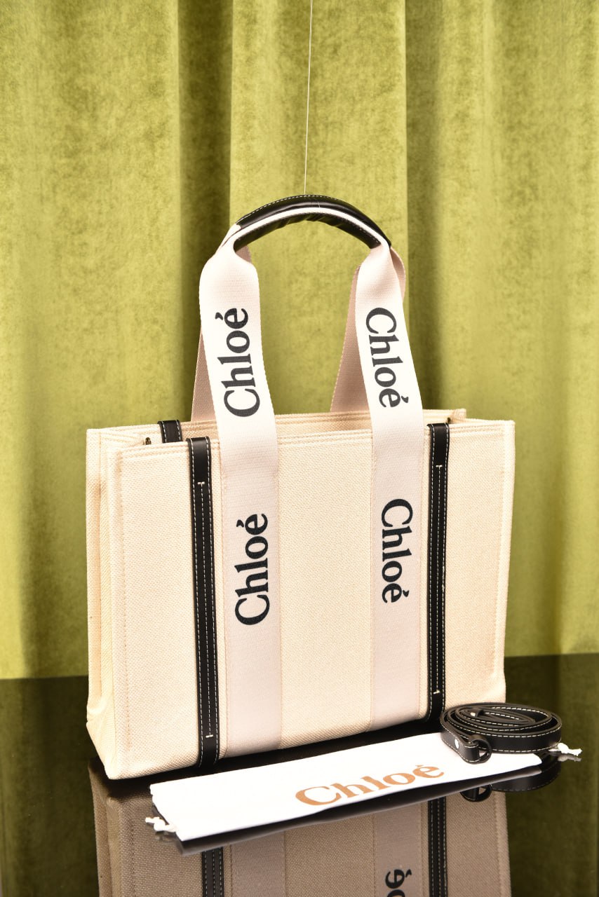 كلوي توت صغيرة (7 ألوان) - Chloe Small Woody Tote
