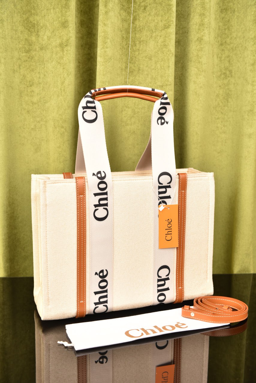 كلوي توت صغيرة (7 ألوان) - Chloe Small Woody Tote