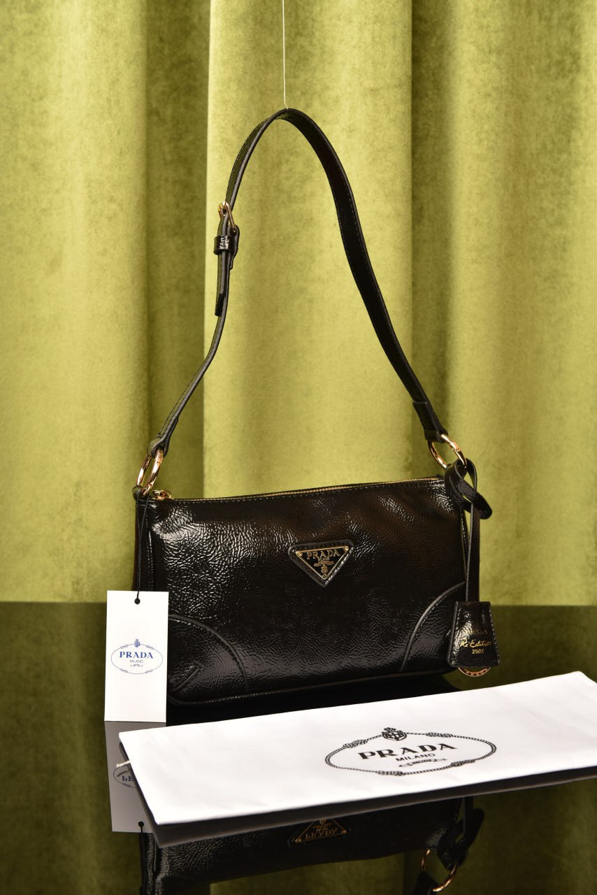 برادا (9 ألوان) - Prada Re-Edition 2002 Nylon Brushed Shoulder Bag