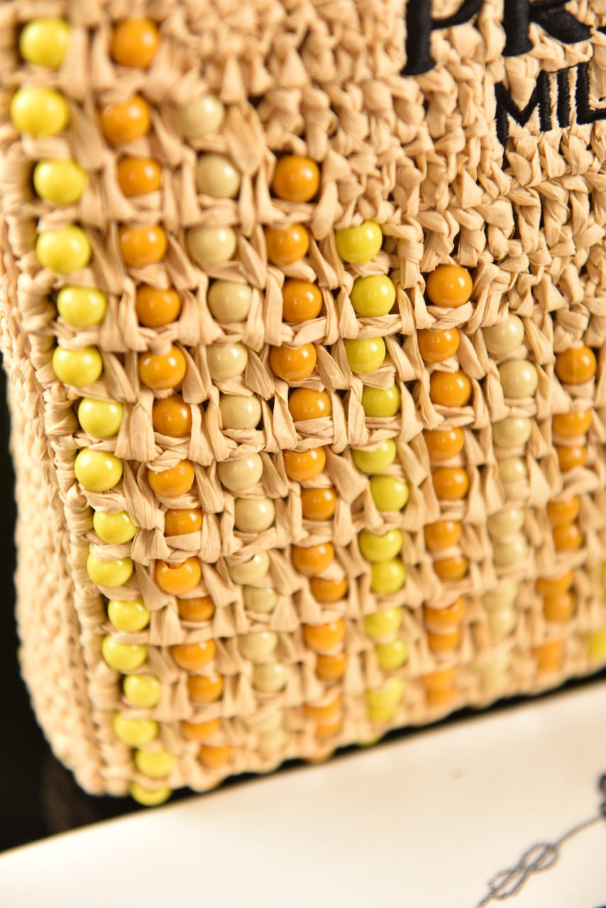 Prada Crochet Tote Bag