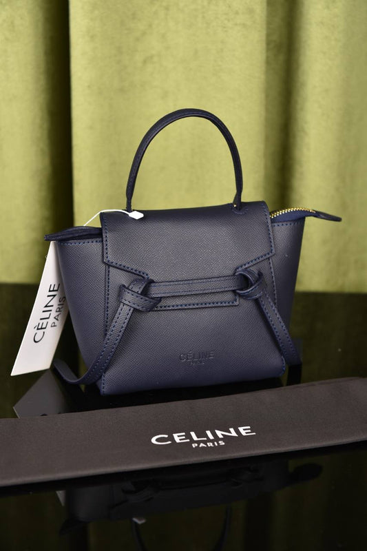 سيلين (15 لون) - Celine Nano Belt In Grained Calfskin