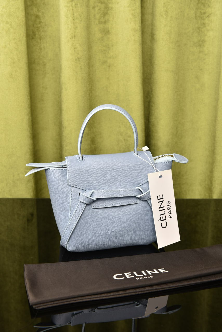 سيلين (15 لون) - Celine Nano Belt In Grained Calfskin