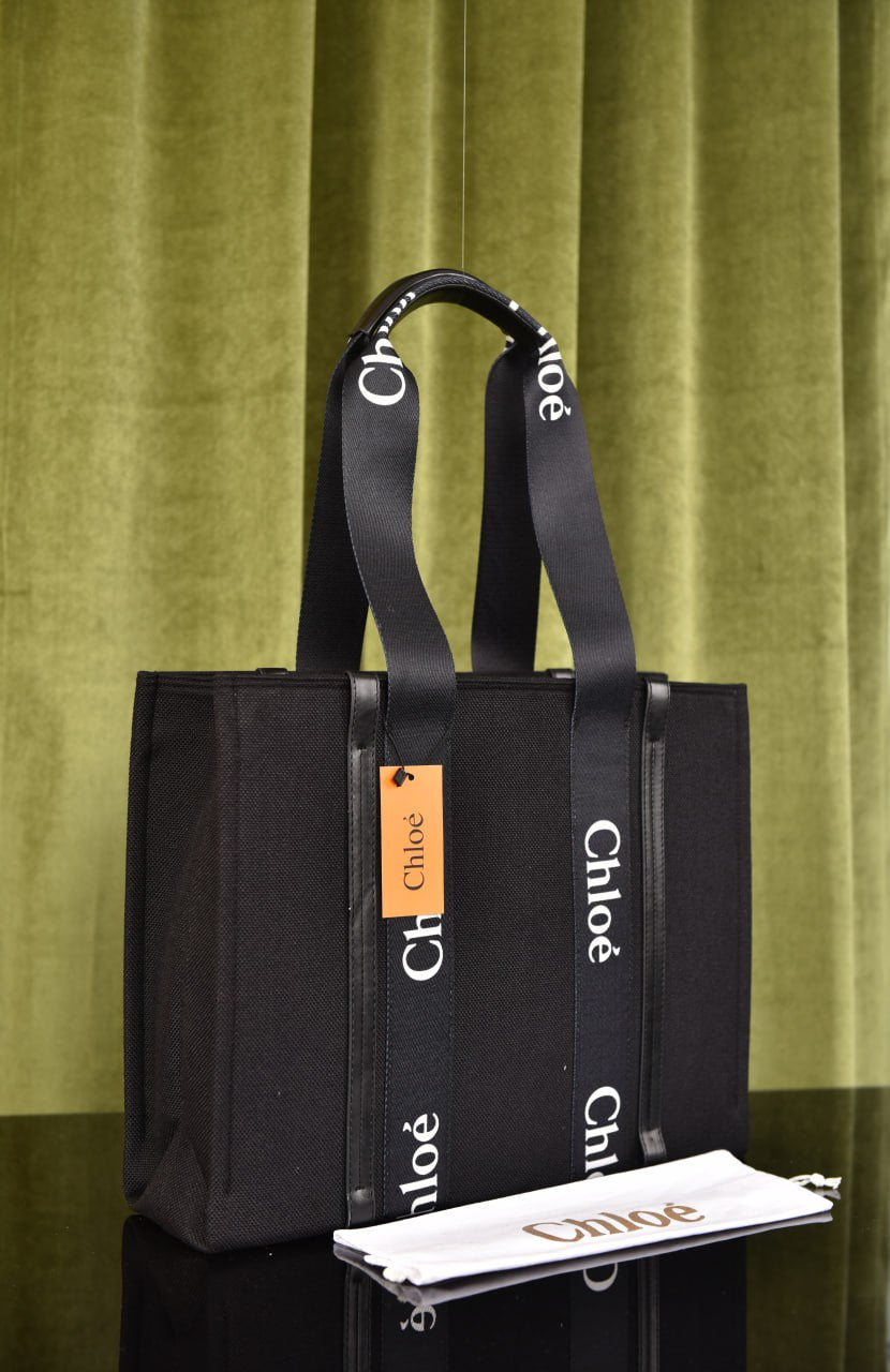 كلوي توت كبيرة (7 ألوان) - Chloe Woody Tote Large Bag