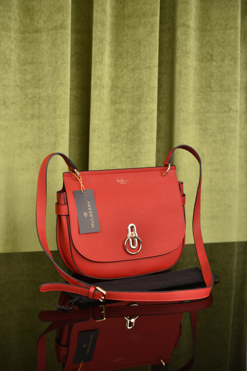 مولبري ساتشيل صغيرة (12 لون) - Mulberry Soft Amberley Satchel Small