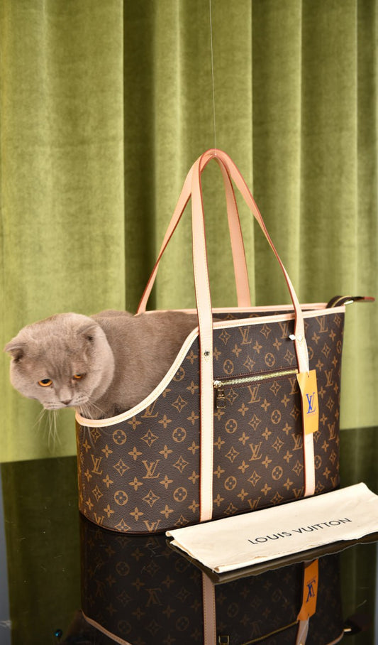 لوي فيتون حاملة الكلاب والقطط (8 ألوان) - Louis Vuitton Dog Carrier
