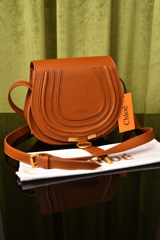 كلوي (11 لون) - Chloe Marcie Small Saddle Bag
